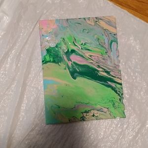 This is a one of a kind fluid art painting.